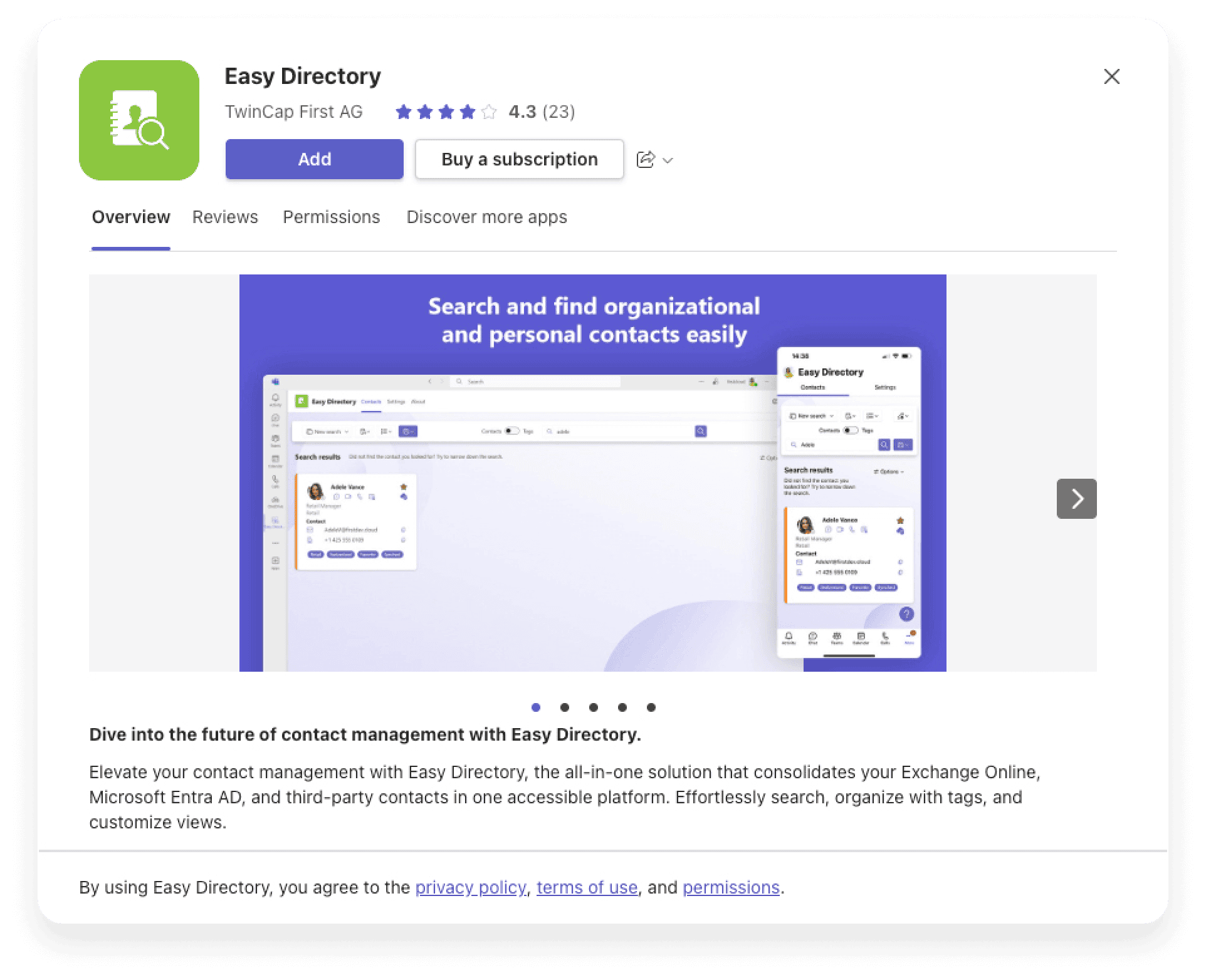 Easy Directory